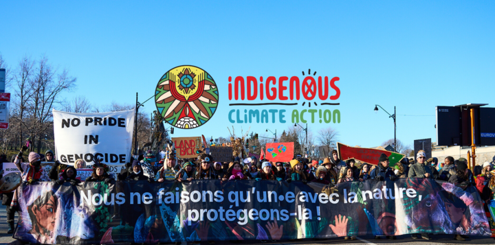 Bannière Indigenous Climate Action